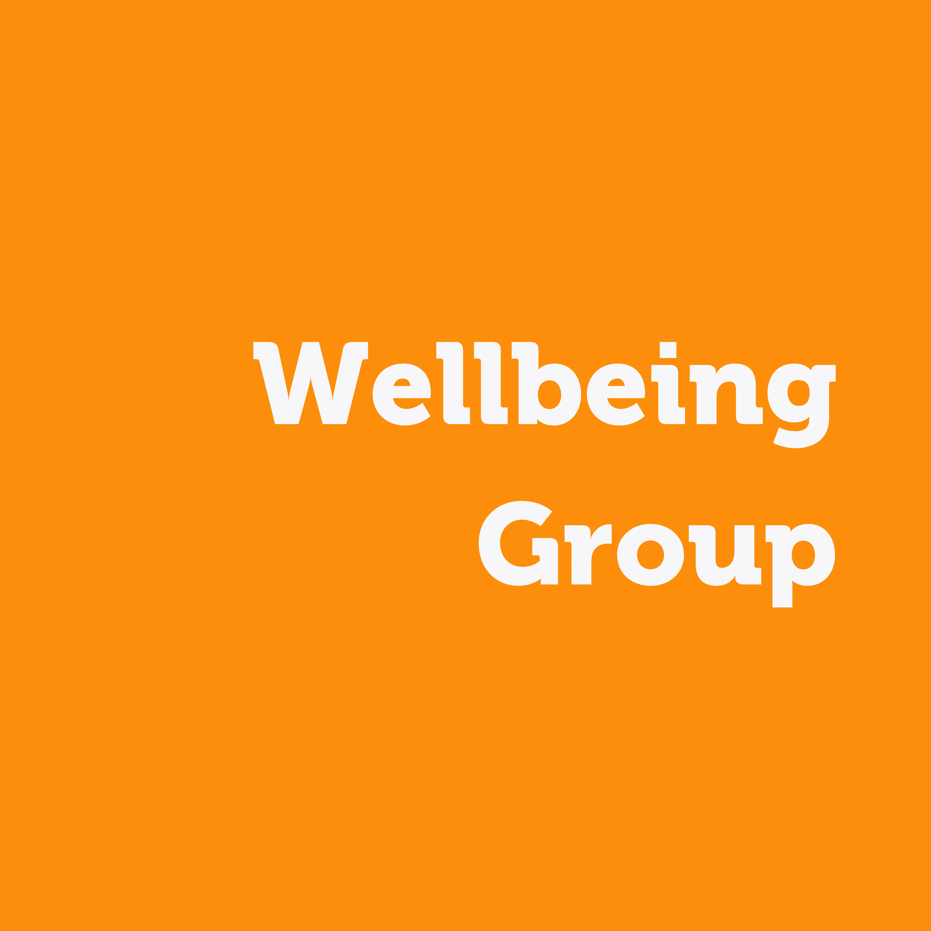Wellbeing Group Header Yellow